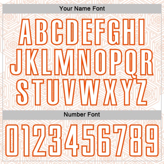 Uniform Sports Sublimation Custom Jersey Shape Orange Geometric White Soccer